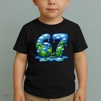 6-7 Meme 67 Six Seven Earth Toddler T-Shirt thumb 2