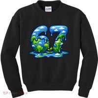 6-7 Meme 67 Six Seven Earth Kids Sweatshirt thumb 0