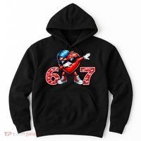 67 Meme 6-7 Heart Dabbing Six Seven Valentines Day Hoodie thumb 0