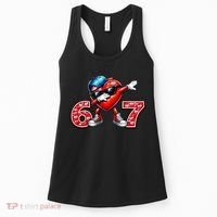 67 Meme 6-7 Heart Dabbing Six Seven Valentines Day Women's Tank Top thumb 0