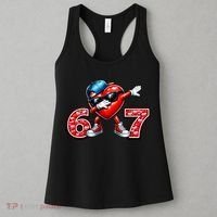 67 Meme 6-7 Heart Dabbing Six Seven Valentines Day Women's Tank Top thumb 3