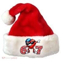 67 Meme 6-7 Heart Dabbing Six Seven Valentines Day Santa Hat thumb 0
