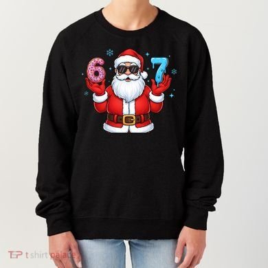 6-7 Meme Cool Santa Claus 67 Women's Sweatshirt