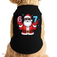 6-7 Meme Cool Santa Claus 67 Doggie Tank thumb 0