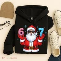 6-7 Meme Cool Santa Claus 67 Hoodie thumb 4