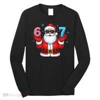6-7 Meme Cool Santa Claus 67 Long Sleeve Shirt thumb 0