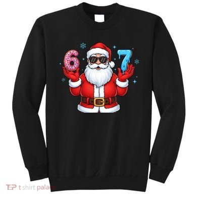 6-7 Meme Cool Santa Claus 67 Sweatshirt