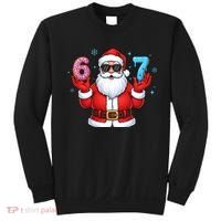 6-7 Meme Cool Santa Claus 67 Sweatshirt thumb 0
