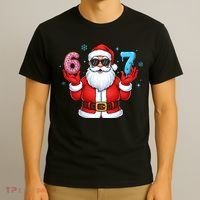 6-7 Meme Cool Santa Claus 67 T-Shirt thumb 3
