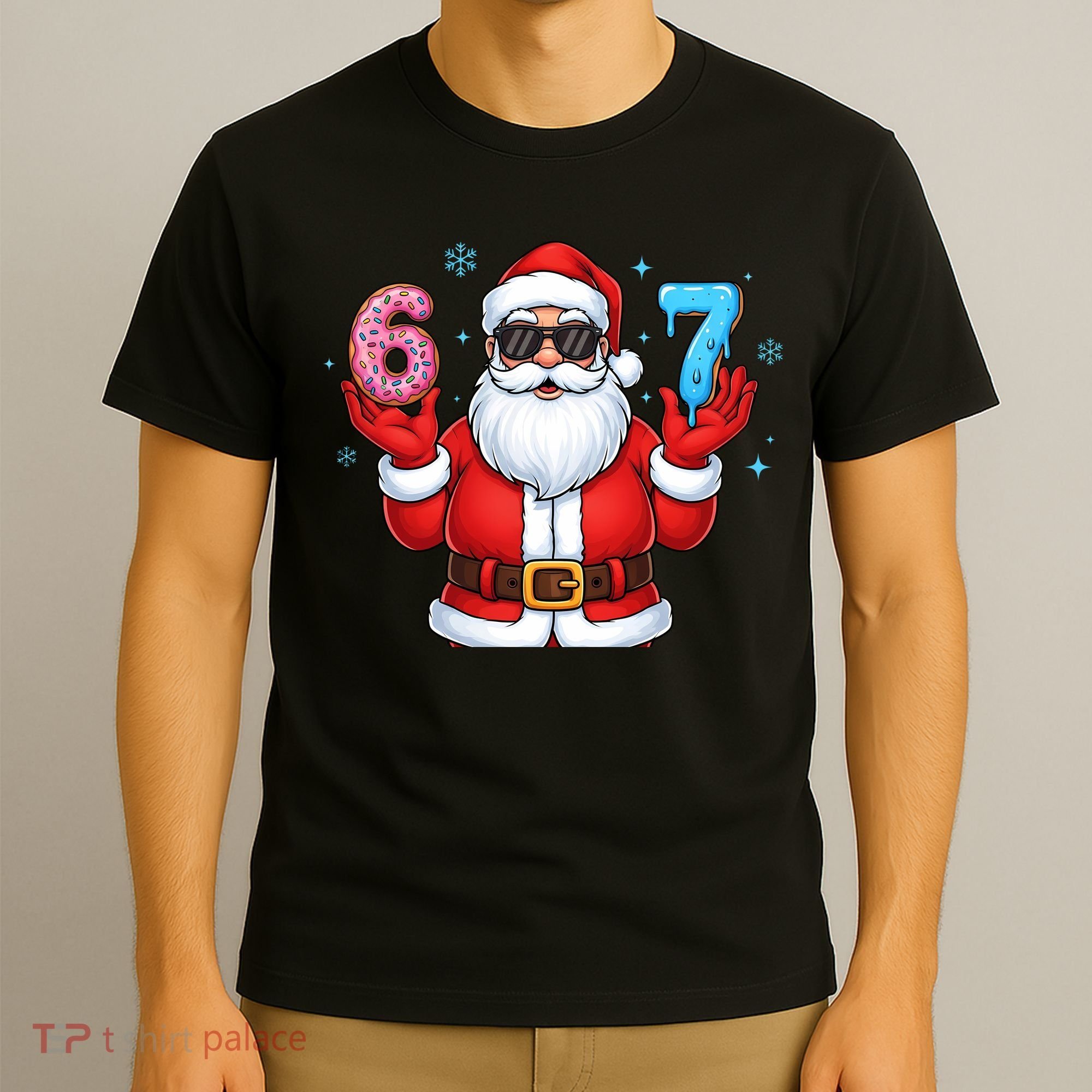 6-7 Meme Cool Santa Claus 67 T-Shirt
