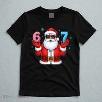 6-7 Meme Cool Santa Claus 67 T-Shirt thumb 5