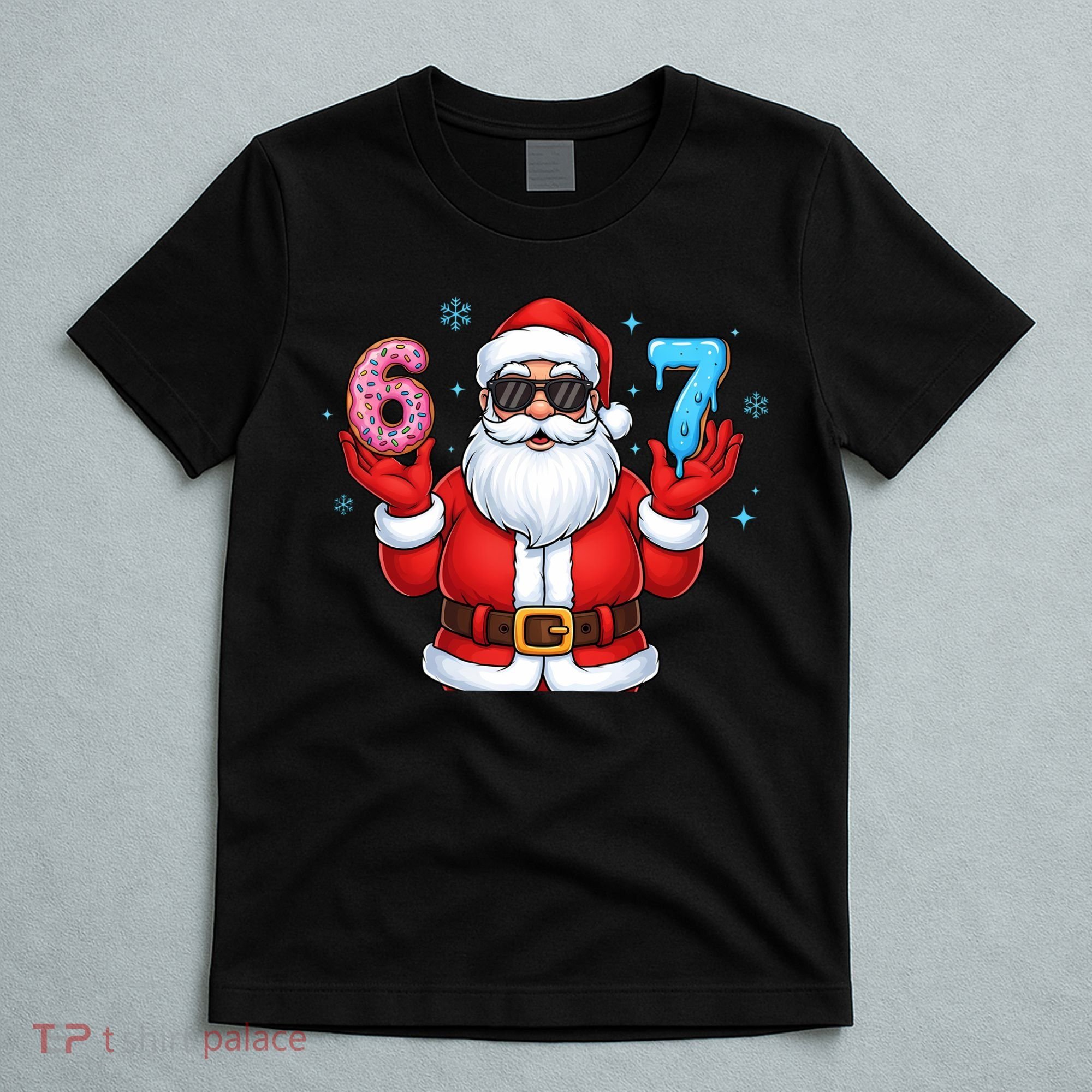 6-7 Meme Cool Santa Claus 67 T-Shirt