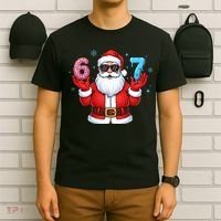 6-7 Meme Cool Santa Claus 67 T-Shirt thumb 6