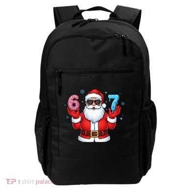 6-7 Meme Cool Santa Claus 67 Backpack