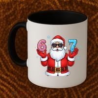 6-7 Meme Cool Santa Claus 67 Coffee Mug thumb 2