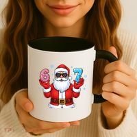 6-7 Meme Cool Santa Claus 67 Coffee Mug thumb 3