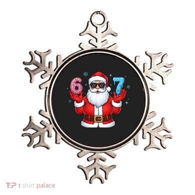 6-7 Meme Cool Santa Claus 67 Ornament