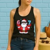 6-7 Meme Cool Santa Claus 67 Women's Tank Top thumb 2