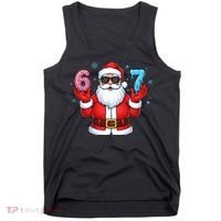 6-7 Meme Cool Santa Claus 67 Tank Top thumb 0