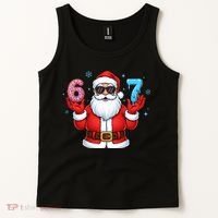 6-7 Meme Cool Santa Claus 67 Tank Top thumb 2