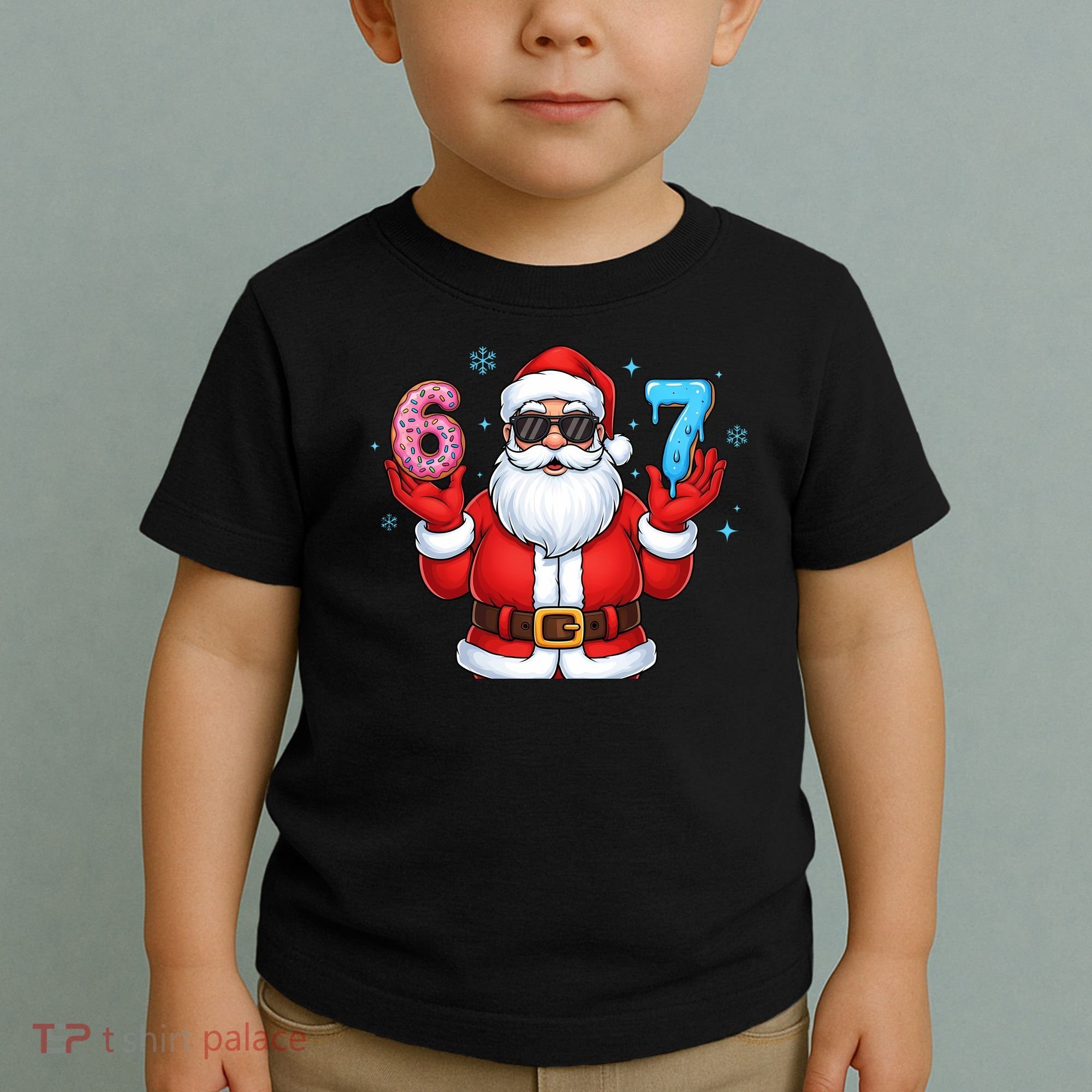 6-7 Meme Cool Santa Claus 67 Toddler T-Shirt