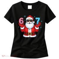 6-7 Meme Cool Santa Claus 67 Women's T-Shirt thumb 0