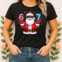 6-7 Meme Cool Santa Claus 67 Women's T-Shirt thumb 2
