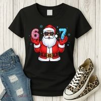 6-7 Meme Cool Santa Claus 67 Women's T-Shirt thumb 3