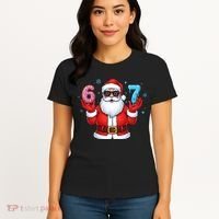 6-7 Meme Cool Santa Claus 67 Women's T-Shirt thumb 4