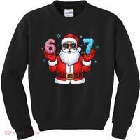 6-7 Meme Cool Santa Claus 67 Kids Sweatshirt thumb 0