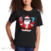 6-7 Meme Cool Santa Claus 67 Kids T-Shirt thumb 2
