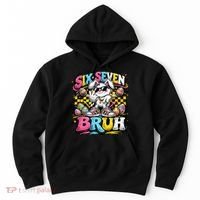 6-7 Meme Funny 67 Easter Bunny Hoodie thumb 0