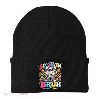 6-7 Meme Funny 67 Easter Bunny Beanie