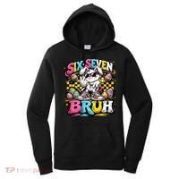 6-7 Meme Funny 67 Easter Bunny Women's Hoodie thumb 0