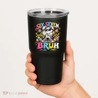 6-7 Meme Funny 67 Easter Bunny Tumbler thumb 2
