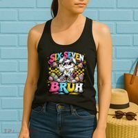 6-7 Meme Funny 67 Easter Bunny Women's Tank Top thumb 2
