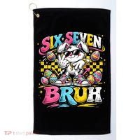 6-7 Meme Funny 67 Easter Bunny Golf Towel thumb 0