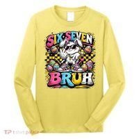 6-7 Meme Funny 67 Easter Bunny Long Sleeve Shirt thumb 0