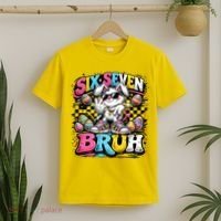 6-7 Meme Funny 67 Easter Bunny T-Shirt thumb 2