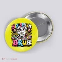 6-7 Meme Funny 67 Easter Bunny Button thumb 0