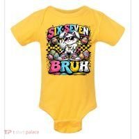 6-7 Meme Funny 67 Easter Bunny Baby Bodysuit thumb 0
