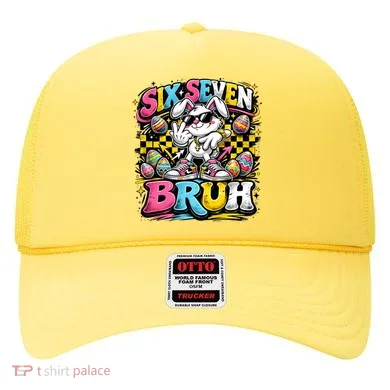 6-7 Meme Funny 67 Easter Bunny Hat