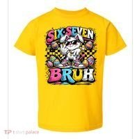 6-7 Meme Funny 67 Easter Bunny Toddler T-Shirt thumb 0