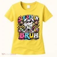 6-7 Meme Funny 67 Easter Bunny Women's T-Shirt thumb 0