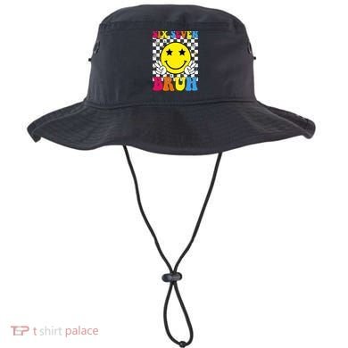 67 Meme Gen Alpha Slang 6-7 Six Seven Bruh Smile Face Bucket Hat