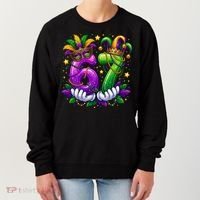 67 Mardi Gras Party 6-7 Meme Six Seven Women's Sweatshirt thumb 0