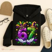 67 Mardi Gras Party 6-7 Meme Six Seven Hoodie thumb 4