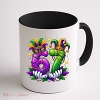 67 Mardi Gras Party 6-7 Meme Six Seven Coffee Mug thumb 1