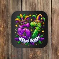 67 Mardi Gras Party 6-7 Meme Six Seven Coaster thumb 0