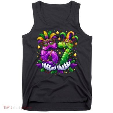 67 Mardi Gras Party 6-7 Meme Six Seven Tank Top